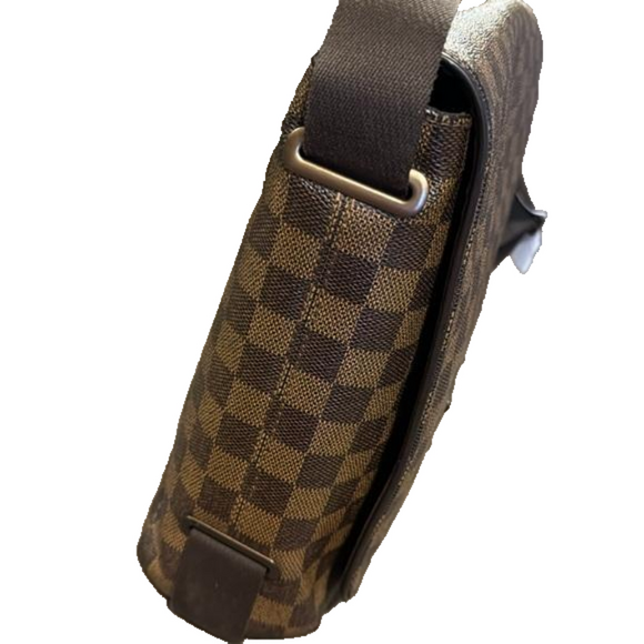 LOUIS VUITTON BROOKLYN DAMIER EBENE Messenger Handbag - Picture 2 of 13
